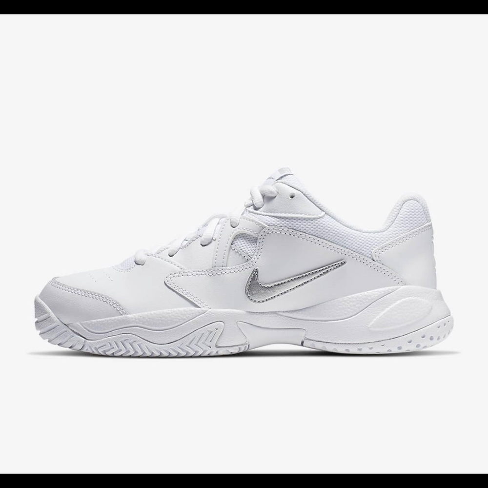 Nike LiteCourt 2 Tennis Shoes White Size 9